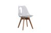 Picture of EFRON Dining Chair with Grey Cushion (Clear)