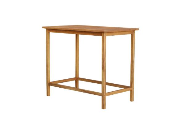 Picture of BALI Solid Teak Wood 120 Outdoor Bar Table