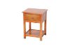 Picture of METRO 1-Drawer Bedside Table (Caramel)
