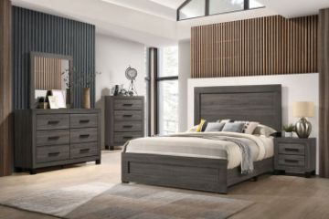 Picture of ROMNEY Bedroom Combo in Queen Size (Grey)