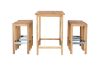Picture of BALI Solid Teak Wood 120 Outdoor Bar Table
