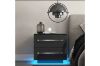 Picture of BLAKE LED 2-Drawer Bedside Table (Black)