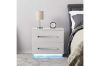 Picture of BLAKE LED 2-Drawer Bedside Table (White)