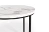 Picture of LUIS Nesting Table (Black/White)