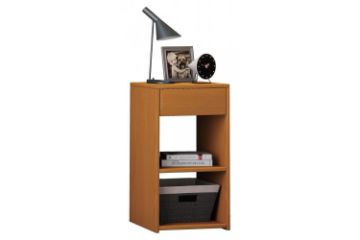 Picture of HARPER 1-Drawer Bedside Table (Beech)
