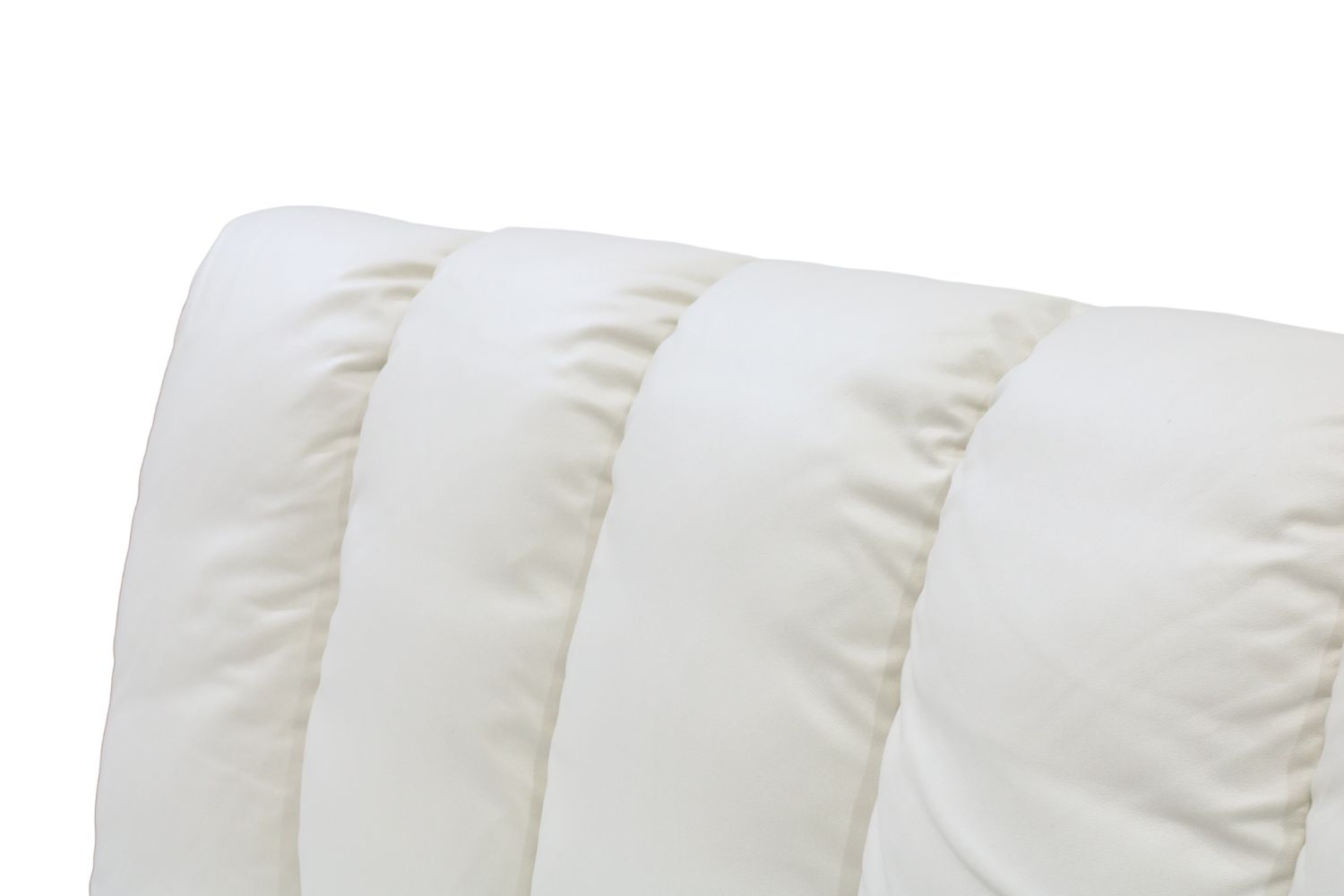 ALANYA Queen/Super King Size Bed Frame (White)