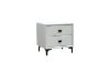 Picture of ALANYA 2-Drawer Bedside Table (White)