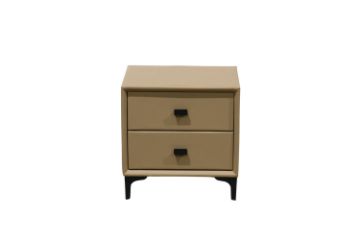 Picture of BRECON 2-Drawer Bedside Table (Brown)