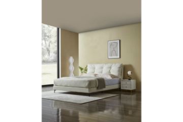 Picture of BROOKSIDE Bed Frame (White) - Queen