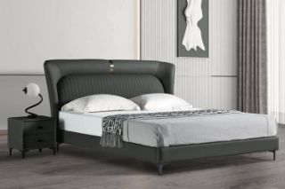Picture of SHELL DREAM Bed Frame (Grey) - Queen