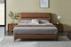 Picture of CUBA Genuine Leather Bed Frame (Brown)  - King