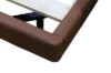 Picture of CUBA Genuine Leather Bed Frame in King Size (Brown)