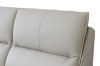 Picture of ROMEO Genuine Leather Bed Frame (Light Grey) - Queen