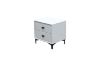 Picture of HOVER 2-Drawer Bedside Table (White)