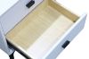 Picture of HOVER 2-Drawer Bedside Table (White)