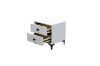 Picture of HOVER 2-Drawer Bedside Table (White)