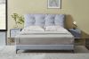 Picture of BROOKSIDE Queen/King Size Bed Frame (Silver Grey)