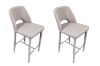 Picture of EVE PU Leather Bar Chair (Champagne) - 2 Chairs as a Set