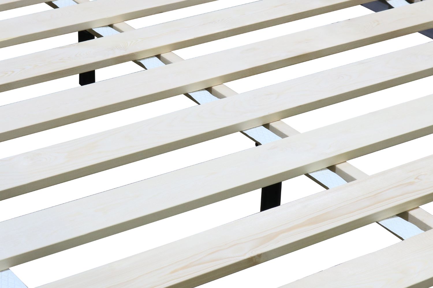 CUBA Genuine Leather Bed Frame in Queen/King Size (Dark Grey)