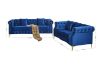 Picture of BONA 3/2/1 Seater Velvet Sofa Range (Blue)