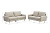 Picture of ZEN 3/2 Seater Fabric Sofa Range with Metal Legs (Beige)