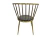 Picture of MARBELLO Gold Frame Velvet Dining Chair (Grey)