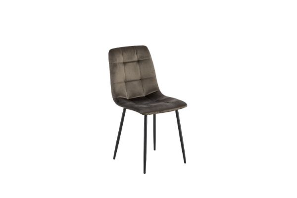 Picture of CAPITOL Velvet Dining Chairs (Grey) 