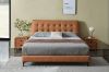 Picture of AUGUSTA Genuine Leather Bed Frame (Brown) - Super King