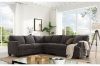 Picture of OLYMPIA Fabric Sectional Sofa (Dark Grey)