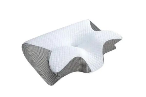 Picture of MEMORY FOAM Cervical Support Pillow (White and Grey)