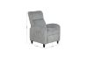 Picture of AMINAH Push-Back Reclining Velvet Chair (Light Grey)