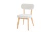 Picture of TALIA Teddy Fabric Dining Chair (White)