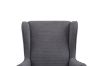 Picture of MERCURY Lounge Chair Black wood legs (Grey)