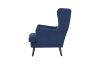 Picture of MERCURY Lounge Chair Black wood legs (Blue)