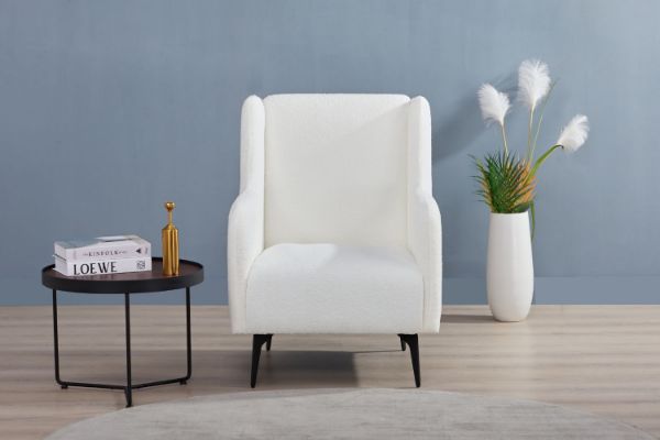 White sales comfortable chair