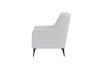 Picture of SILAS Lounge Chair Metal Legs (White)