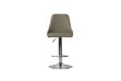 Picture of POPPY Adjustable Swivel Gas Lift Bar Stool (Light Grey)