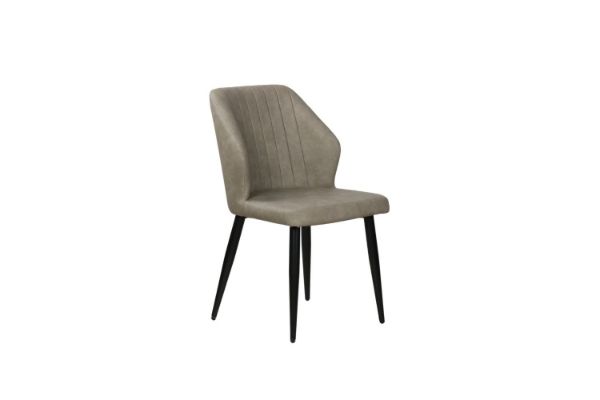 Picture of YUKI PU Leather Dining Chair (Light Grey) - Single
