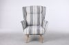 Picture of PISA Lounge Chair (Navy Stripe)