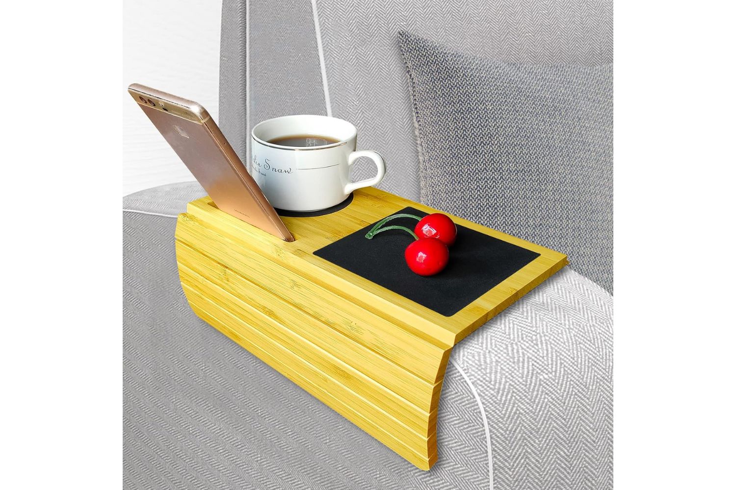 BAMBOO Sofa Armrest Tray