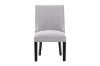 Picture of AMALA Dark Grey Dining Chair (Black Legs) - Single