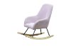 Picture of MILA Velvet Rocking Chair (Light Pink)