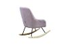 Picture of MILA Velvet Rocking Chair (Light Pink)