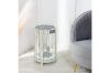 Picture of EVIE Silver Mirrored Flower Stand (3 Sizes) - 40x40x56