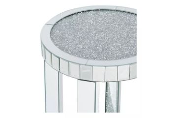 Picture of EVIE Silver Mirrored Flower Stand (3 Sizes) - 40x40x79.5