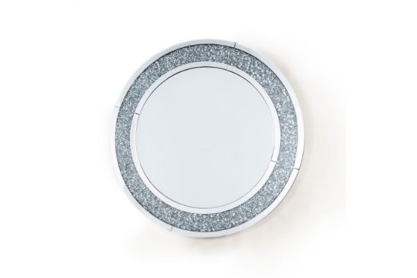 Picture of NARA Round Wall Mirror (Silver)