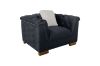 Picture of MALMO 3/2/1 Seater Velvet Sofa Range with Pillows (Black)