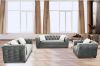 Picture of MALMO 3/2/1 Seater Velvet Sofa Range with Pillows (Grey)