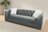 Picture of MALMO 3/2/1 Seater Velvet Sofa Range with Pillows (Grey)