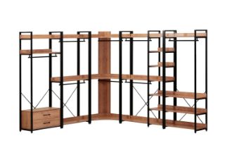 Picture of GARMON 200cmx80cm Wall System Shelf - A+B+C+D+Corner